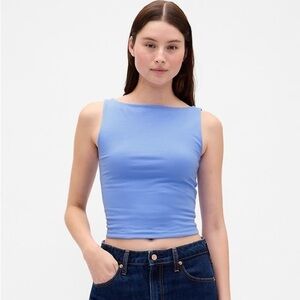 GAP Closetknit Jersey Boatneck Top